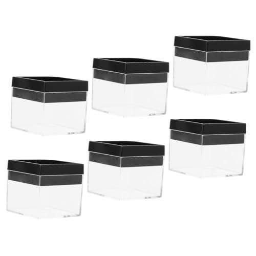 NOLITOY 6 Stück Transparente Mineralien Aufbewahrungsbox Behälter für Schmuck Display Sammlerkasten Leicht und Platzsparend NOLITOY 6 Stück Transparente Mineralien Aufbewahrungsbox Behälter für Schmuck Display Sammlerkasten Leicht und Platzsparend von NOLITOY