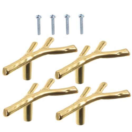 NOLITOY 6 Stück Vintage Messinggriffe Baumzweig design Robuste Möbelgriffe aus Zinklegierung für Küchenschränke Kommoden und Kleiderschränke Dekorative Landhausstil Griffe NOLITOY 6 Stück Vintage Messinggriffe Baumzweig design Robuste Möbelgriffe aus Zinklegierung für Küchenschränke Kommoden und Kleiderschränke Dekorative Landhausstil Griffe von NOLITOY