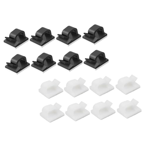 NOLITOY 60 Stück Teiliges Selbstklebendes Kabelclips Langlebige Kabelhalter für Daten USB Tv kabel Platzsparend Einfach zu Befestigen Glatten Oberflächen für Büro und Zuhause NOLITOY 60 Stück Teiliges Selbstklebendes Kabelclips Langlebige Kabelhalter für Daten USB Tv kabel Platzsparend Einfach zu Befestigen Glatten Oberflächen für Büro und Zuhause von NOLITOY
