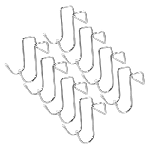 NOLITOY 8 Stück Edelstahl S haken Over Door Hanger Hakenleiste zum Einhängen für Schrank Garderobe Küche und Garten Vielseitig Einsetzbar ohne Bohren NOLITOY 8 Stück Edelstahl S haken Over Door Hanger Hakenleiste zum Einhängen für Schrank Garderobe Küche und Garten Vielseitig Einsetzbar ohne Bohren von NOLITOY