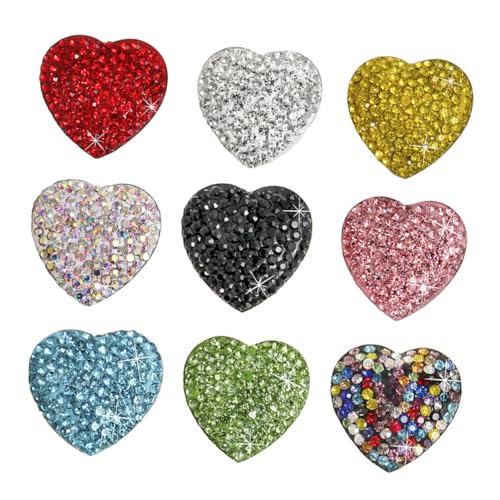 NOLITOY 9 Stück Kristall Herz Kühlschrankmagnete Starke Weiße Whiteboard Magnete Multifunktionale Magnetdekoration für Küche und Memo Farblich Gemischt Langlebig und Dekorativ NOLITOY 9 Stück Kristall Herz Kühlschrankmagnete Starke Weiße Whiteboard Magnete Multifunktionale Magnetdekoration für Küche und Memo Farblich Gemischt Langlebig und Dekorativ von NOLITOY