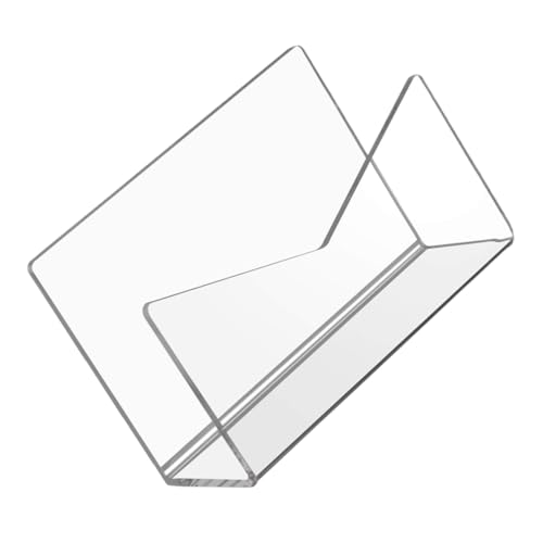 NOLITOY Acryl Briefablage Transparent Praktischer Schreibtisch Organizer für Briefe Dokumente und Magazine Stapelbar Multifunktionales Desktop Regal für Büro und Zuhause NOLITOY Acryl Briefablage Transparent Praktischer Schreibtisch Organizer für Briefe Dokumente und Magazine Stapelbar Multifunktionales Desktop Regal für Büro und Zuhause von NOLITOY