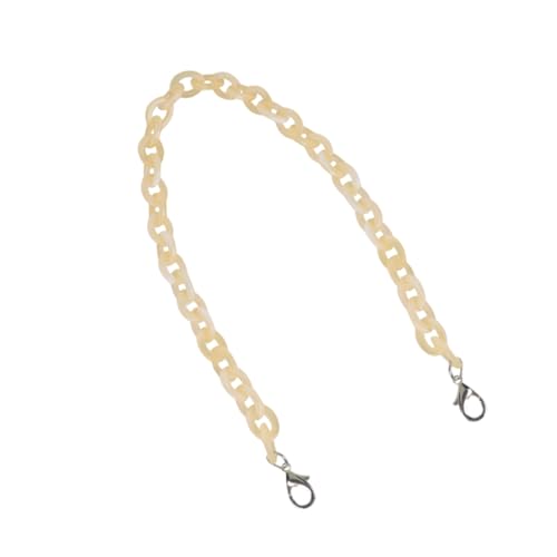 NOLITOY Acryl Taschenkette in Gelb mit Schnallen Leichter Abnehmbarer Ersatzriemen für DIY Handtaschen Clutches und Mini Tote Modisches Zubehör für Individuelle Taschengestaltung NOLITOY Acryl Taschenkette in Gelb mit Schnallen Leichter Abnehmbarer Ersatzriemen für DIY Handtaschen Clutches und Mini Tote Modisches Zubehör für Individuelle Taschengestaltung von NOLITOY