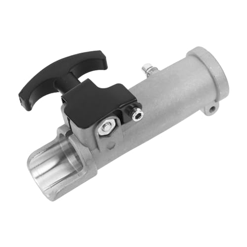 NOLITOY Aluminium Rohrverbinder für Rasentrimmer Motorsense Langlebiger Schnellverbinder für Gartenwerkzeuge Einfache Befestigung Stabile Verbindung Kompatibel mit Trimmern und von NOLITOY
