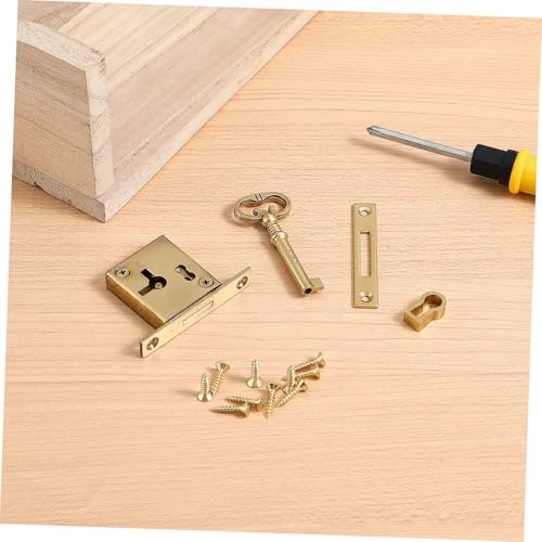 NOLITOY Antikes Möbelschloss Robust Langlebig Vielseitig für Schränke Briefkästen Installieren Sicher NOLITOY Antikes Möbelschloss Robust Langlebig Vielseitig für Schränke Briefkästen Installieren Sicher von NOLITOY