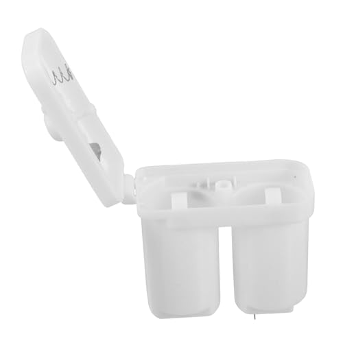 NOLITOY Batteriekasten für Rauchrohr warmwasserbereiter Langlebiges Kunststoffgehäuse Integrierter Überhitzungs Stromleckschutz Einfache Montage Geeignet als Adapter für von NOLITOY