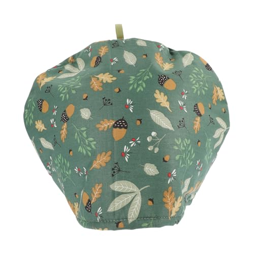 NOLITOY Bedruckte Teekannen Isolierhaube aus Hochwertigem Material Waschbarer Teewärmer Hitzeschützende Staubdichte Teekannenabdeckung Praktischer Teekessel Wärmeschutz für Zuhause von NOLITOY