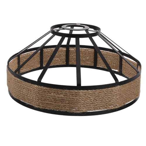 NOLITOY Boho Metall Rustikaler Drahtkäfig Lampenschirm Vintage Industrielle Pendelleuchte für Esszimmer Fassung Durchmesser Höhe für Wohnzimmer Küche NOLITOY Boho Metall Rustikaler Drahtkäfig Lampenschirm Vintage Industrielle Pendelleuchte für Esszimmer Fassung Durchmesser Höhe für Wohnzimmer Küche von NOLITOY