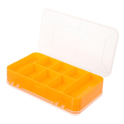 NOLITOY Organizer Box Aus Kunststoff Doppelseitige Aufbewahrungsbox Mit Fächern Für Schrauben Nägel Kleinteile Robuster Transparenter Kunststoff Für Werkstatt Und Hobbybedarf NOLITOY Organizer Box Aus Kunststoff Doppelseitige Aufbewahrungsbox Mit Fächern Für Schrauben Nägel Kleinteile Robuster Transparenter Kunststoff Für Werkstatt Und Hobbybedarf von NOLITOY