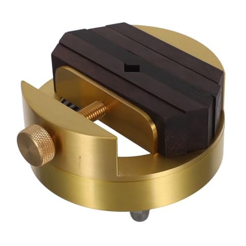 NOLITOY Brass Seal Engraving Vise Rotating Adjustable Table Clamp Ergonomic Handle Carving Tool For DIY Stamp Positioning von NOLITOY