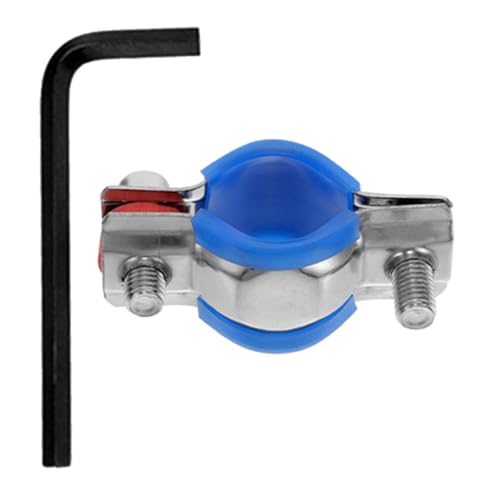 NOLITOY Bürostuhl Sparer Ersatz Edelstahl Gummi Verstellbarer Stuhlhalter Stoppt Einsinken Installieren Kompatibel mit Gasdruckfedern Reparatur Werkzeug für Büro Gamingstühle von NOLITOY