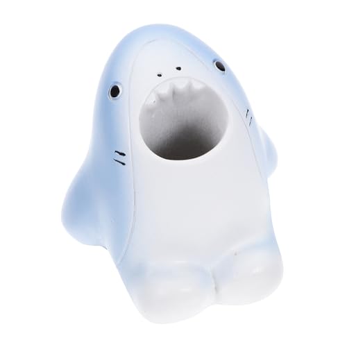 NOLITOY Cartoon Zahnbürstenhalter Hai Design aus Sicherem Harz Multifunktionaler Zahnputzbecher für Zahnbürste und Zahnpasta Praktischer Badezimmer Organizer und Dekoratives NOLITOY Cartoon Zahnbürstenhalter Hai Design aus Sicherem Harz Multifunktionaler Zahnputzbecher für Zahnbürste und Zahnpasta Praktischer Badezimmer Organizer und Dekoratives von NOLITOY