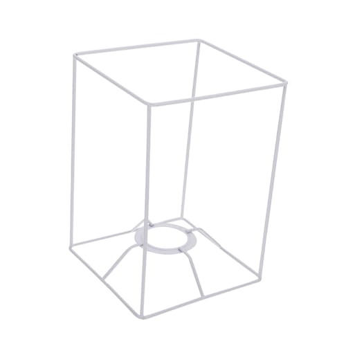 NOLITOY DIY Metallkäfig Lampenschirmrahmen Robust Langlebig Vielseitig für Tischlampe Pendelleuchte Fassung Vintage Lampenzubehör von NOLITOY