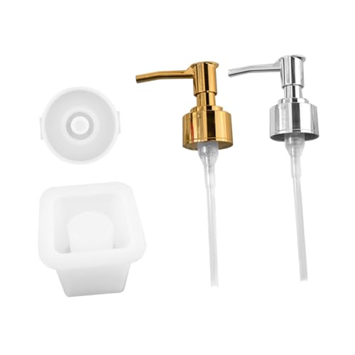 NOLITOY DIY Silikonform für Quadratische Aufbewahrungsflaschen Wiederverwendbar Leicht zu Reinigen für Badezimmer und Gießen Mit Sprühaufsätzen in Gold und Silber Praktisch und Langlebig NOLITOY DIY Silikonform für Quadratische Aufbewahrungsflaschen Wiederverwendbar Leicht zu Reinigen für Badezimmer und Gießen Mit Sprühaufsätzen in Gold und Silber Praktisch und Langlebig von NOLITOY