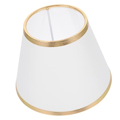 NOLITOY Dekorativer Stofflampenschirm für Tisch und Stehlampe Schwarz mit Gold Innenfutter Hohles Design für Schlafzimmer Wohnzimmer Küche und Büro NOLITOY Dekorativer Stofflampenschirm für Tisch und Stehlampe Schwarz mit Gold Innenfutter Hohles Design für Schlafzimmer Wohnzimmer Küche und Büro von NOLITOY