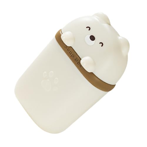 NOLITOY Dicht Verschlossene Seifendose mit Deckel Auslaufsicherer Tragbarer Seifenbehälter mit Ablauf Kompakte Seifenschale für Reisen Camping Fitnessstudio Badezimmer von NOLITOY