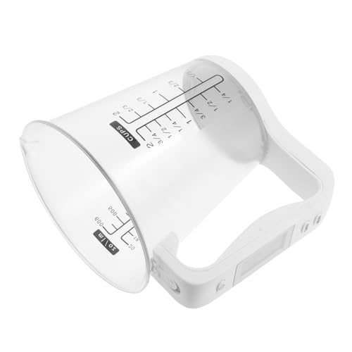 NOLITOY Digitale Küchenwaage Messbecher Groß mit LCD Display Präzise Temperatur und Gewichtsbestimmung Multifunktionaler Küchenmessbecher für Kochen und Backen Kompakt und Tragbar für NOLITOY Digitale Küchenwaage Messbecher Groß mit LCD Display Präzise Temperatur und Gewichtsbestimmung Multifunktionaler Küchenmessbecher für Kochen und Backen Kompakt und Tragbar für von NOLITOY
