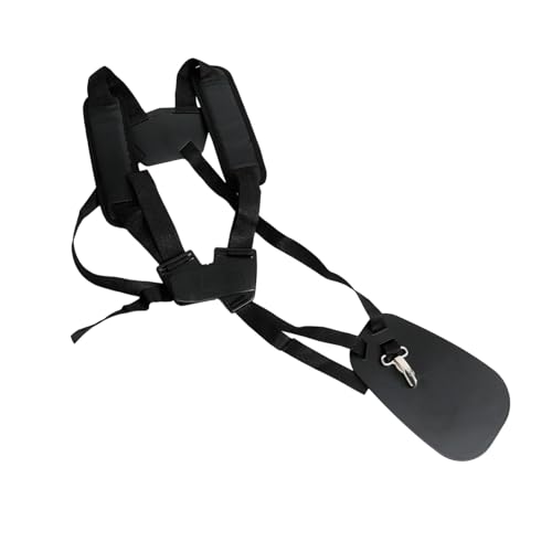 NOLITOY Doppel schultergurt für Motorsense Verstellbar Tragegurt für Rasenmäher und Freischneider Belastungsverteilend Ergonomisch Geeignet für Garten Wald Landwirtschaft Langlebiges von NOLITOY