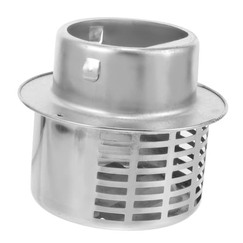 NOLITOY Edelstahl Abluftventil Haube Wandmontage Rostfrei Rauchabzug Lüftungsgitter mit Insektenschutz für Küche und Bad Wetterbeständig Pflegeleicht Modernes Design NOLITOY Edelstahl Abluftventil Haube Wandmontage Rostfrei Rauchabzug Lüftungsgitter mit Insektenschutz für Küche und Bad Wetterbeständig Pflegeleicht Modernes Design von NOLITOY