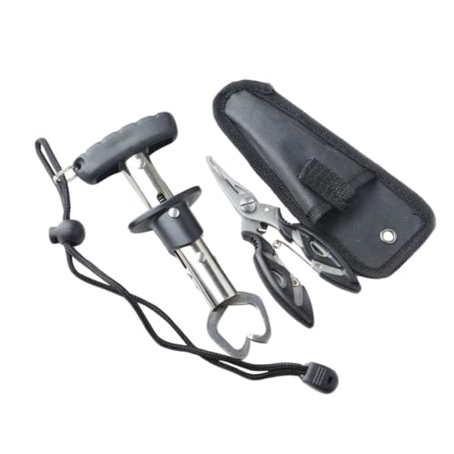 NOLITOY Edelstahl Angelzubehör Förmiger Fisch Lip Grip mit Federskala Rutschfestem PVC Griff und Sicherheitsseil Manuelles Messgerät für Fischgewicht Multifunktionales Greifwerkzeug für NOLITOY Edelstahl Angelzubehör Förmiger Fisch Lip Grip mit Federskala Rutschfestem PVC Griff und Sicherheitsseil Manuelles Messgerät für Fischgewicht Multifunktionales Greifwerkzeug für von NOLITOY