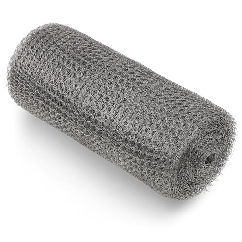 NOLITOY Edelstahl Filtergewebe Metallgitter Flexibel Zuschneidbar Rostfrei Feinmaschiges Drahtgeflecht für Lüftung Insektenschutz Fenster Fliegennetz von NOLITOY