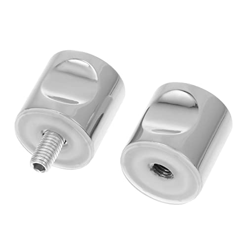 NOLITOY Edelstahl Glas Türgriff Bad Türknauf Langlebig Einfach zu Montieren für Duschtüren und Badezimmer Geeignet für Glas Schiebetüren von NOLITOY