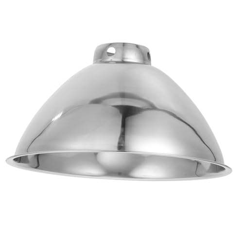 NOLITOY Edelstahl Lampenschirm Industrial Stil Robust und Langlebig Ersatz für Pendelleuchte Wetterfest für Innen und Außen Vielseitig Einsetzbar von NOLITOY