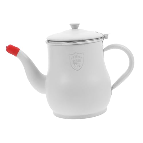 NOLITOY Edelstahl Ölkrug mit Abnehmbarem Sieb Auslaufsicherer Küchen ölfiltertopf Multifunktionaler Fettabscheider und Sojasaucenspender Ergonomischer Griff Leicht zu Reinigen NOLITOY Edelstahl Ölkrug mit Abnehmbarem Sieb Auslaufsicherer Küchen ölfiltertopf Multifunktionaler Fettabscheider und Sojasaucenspender Ergonomischer Griff Leicht zu Reinigen von NOLITOY