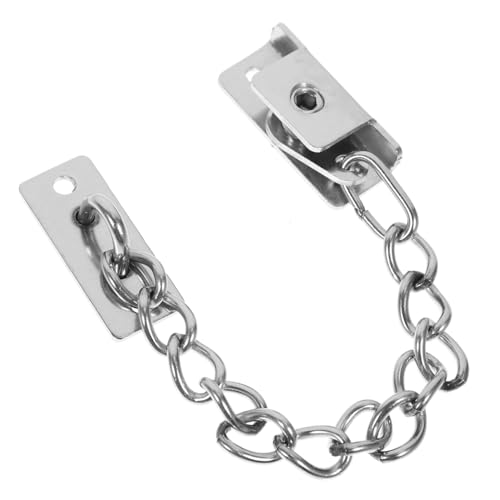 NOLITOY Edelstahl Sicherheitskette Tür Fenstersicherung Verstellbar Korrosionsbeständig Schutz für Zuhause Büro Hotel Kindersicherung NOLITOY Edelstahl Sicherheitskette Tür Fenstersicherung Verstellbar Korrosionsbeständig Schutz für Zuhause Büro Hotel Kindersicherung von NOLITOY