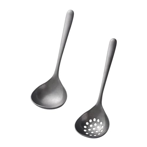 NOLITOY Edelstahl Suppenkelle und Schöpflöffel Set Rostfrei Langlebig Hitzebeständig für Hotpot Soßen und Suppen Küchenhelfer für Zuhause und Restaurantgebrauch NOLITOY Edelstahl Suppenkelle und Schöpflöffel Set Rostfrei Langlebig Hitzebeständig für Hotpot Soßen und Suppen Küchenhelfer für Zuhause und Restaurantgebrauch von NOLITOY