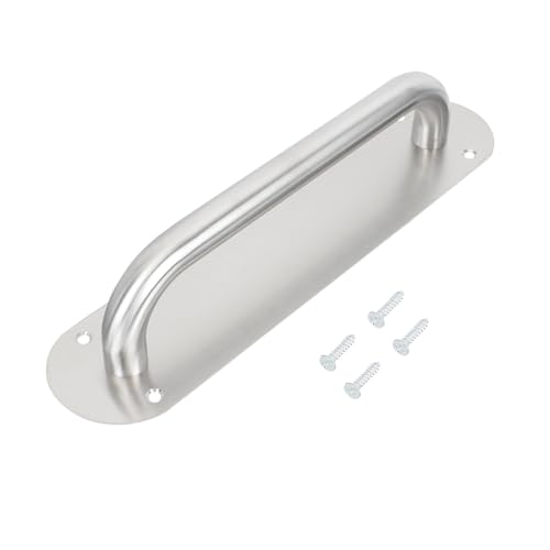 NOLITOY Edelstahl Türgriff Oval Groß Robuster Push pull Griff für Zugangstüren Feuerschutztüren und Schiebetüren Polierte Oberfläche Einfache Montage NOLITOY Edelstahl Türgriff Oval Groß Robuster Push pull Griff für Zugangstüren Feuerschutztüren und Schiebetüren Polierte Oberfläche Einfache Montage von NOLITOY