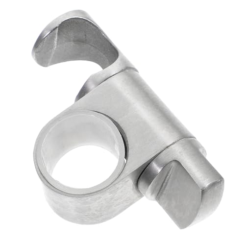 NOLITOY Einstellbare Duschkopfhalterung aus hochwertigem Metall Langlebig Kompatibel mit Duschstangen Einfache Montage Stabiler Duschkopfhalter für Bad Passend für Handbrause und NOLITOY Einstellbare Duschkopfhalterung aus hochwertigem Metall Langlebig Kompatibel mit Duschstangen Einfache Montage Stabiler Duschkopfhalter für Bad Passend für Handbrause und von NOLITOY