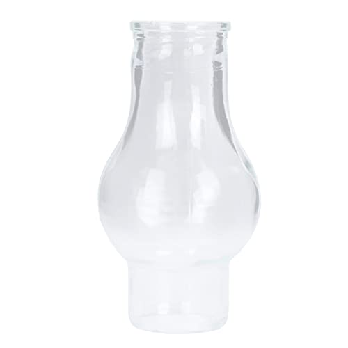 NOLITOY Einstellbarer Glas Lampenschirm für Petroleumlampe Retro Öllampen Abdeckung aus Dickem Glas Schutz und Dekoration für Kleine Kerosinlampen Warmes Licht für Gemütliche Atmosphäre von NOLITOY