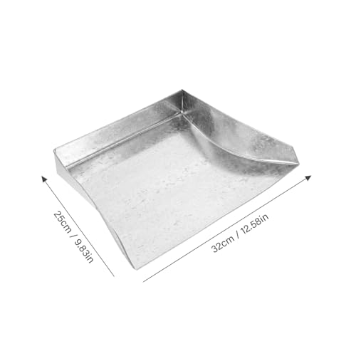NOLITOY Eisenschaufel Grifffrei Multifunktional Reinigungsschaufel für Desktop Staub und Müll Robust und Kompakt für Haushalt und Büro von NOLITOY