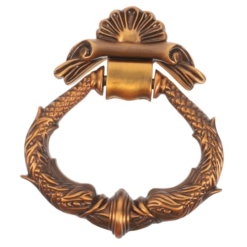 NOLITOY Eleganter Türklopfer aus Zinklegierung im Klassischen Stil Einzelner Türklopfer für Haustür Robuster Türbeschlag für Wohn Geschäftseingänge Wartungsfrei Klarer Klang Vielseitig NOLITOY Eleganter Türklopfer aus Zinklegierung im Klassischen Stil Einzelner Türklopfer für Haustür Robuster Türbeschlag für Wohn Geschäftseingänge Wartungsfrei Klarer Klang Vielseitig von NOLITOY