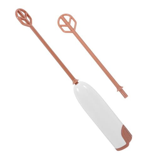NOLITOY Elektrischer Handmixer für Babymilchpulver Teiliges mit Verlängertem Rührstab Multifunktionaler Kompakter Mixer für Getränke und Leicht zu Reinigen Tragbar für Wiederverwendbar von NOLITOY