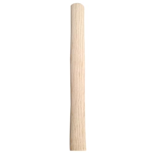 NOLITOY Ergonomischer Holzhammergriff Ersatzgriff aus Robustem Eichenholz für Outdoor und Gartengeräte Langlebiger Hammerstiel Einfache Montage zum Holzspalten und Feuerholzschneiden von NOLITOY