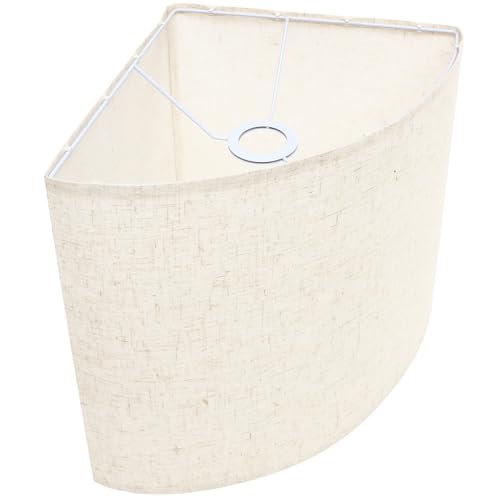 NOLITOY Ersatz Lampenschirm aus Leinen für Tisch Stehlampe Abnehmbar Installieren Vielseitiger Lampenschirm für Schlafzimmer und Wohnzimmer Stilvolle Landhausdeko von NOLITOY