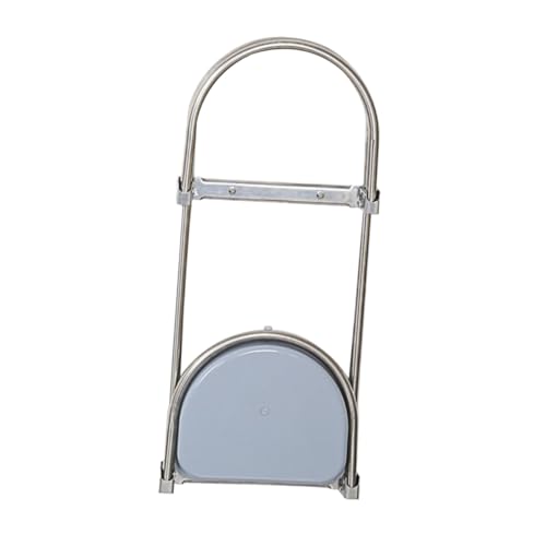 NOLITOY Faltbarer Wandmontierter Regenschirmhalter Platzsparend Robustes Design Höhe Aufbewahrungsregal für Zuhause und Büro Silber NOLITOY Faltbarer Wandmontierter Regenschirmhalter Platzsparend Robustes Design Höhe Aufbewahrungsregal für Zuhause und Büro Silber von NOLITOY