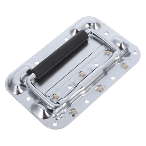 NOLITOY Federklappgriff Federgriff Klappbarer Tragegriff für Flugzeugkoffer Werkzeugkasten Möbelgriff mit Einfacher Montage und Langlebiger Metallausführung NOLITOY Federklappgriff Federgriff Klappbarer Tragegriff für Flugzeugkoffer Werkzeugkasten Möbelgriff mit Einfacher Montage und Langlebiger Metallausführung von NOLITOY