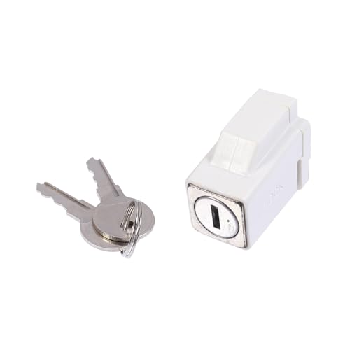 NOLITOY Fenstersperre aus Zinklegierung mit Schlüssel Sicherheitsfensterschloss zur Kindersicherung und Einbruchschutz Fensterstopper für Haus Büro Schule Einfach zu Bedienen Langlebig von NOLITOY