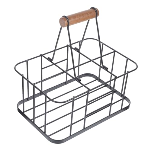 NOLITOY Flaschenträger Bierflaschenhalter Flaschenkorb Getränketräger für Zuhause Bar Restaurant Mehrfach Aufbewahrung und Organisation von NOLITOY