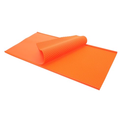 NOLITOY Flexible Bienenwachs Pressform Wabenmuster Orange Langlebige Prägeform für DIY Honigwabenplatten Präzise Prägung Einfach zu Reinigen für Imkerbedarf und Bastelprojekte NOLITOY Flexible Bienenwachs Pressform Wabenmuster Orange Langlebige Prägeform für DIY Honigwabenplatten Präzise Prägung Einfach zu Reinigen für Imkerbedarf und Bastelprojekte von NOLITOY