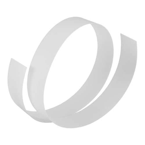 NOLITOY Led-diffusorplatte Flexibel Milchige Streufolie Für Lichtstreifen Sanfte Lichtverteilung Blendfreie Beleuchtungszubehör Für Home Office Zimmer von NOLITOY