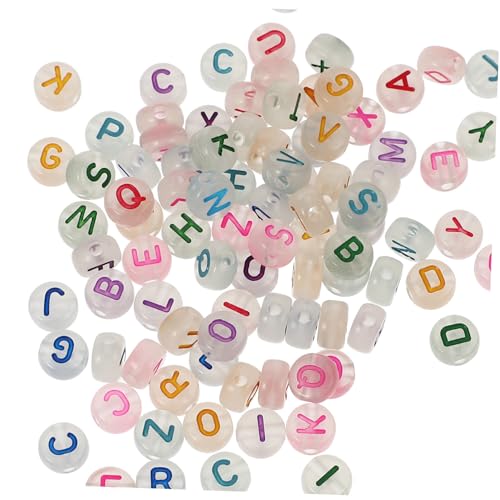 NOLITOY Fluoreszierende Flache Acrylperlen Packung Bunte Herz Zahlen und Musterperlen mit Langlebige Bastelperlen zum Auffädeln für DIY Armbänder und Schmuckherstellung NOLITOY Fluoreszierende Flache Acrylperlen Packung Bunte Herz Zahlen und Musterperlen mit Langlebige Bastelperlen zum Auffädeln für DIY Armbänder und Schmuckherstellung von NOLITOY