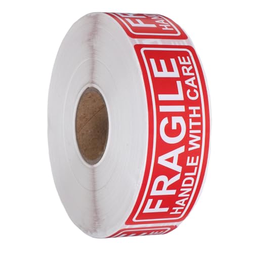NOLITOY Fragile Labels Selbstklebend Warnaufkleber für Glas Verpackung Umzug Versand Warnhinweis für Zerbrechliche Waren NOLITOY Fragile Labels Selbstklebend Warnaufkleber für Glas Verpackung Umzug Versand Warnhinweis für Zerbrechliche Waren von NOLITOY