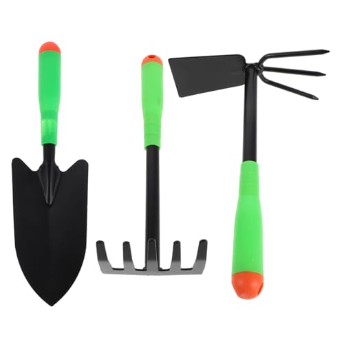 NOLITOY Gartenwerkzeug Metall Schaufel Hacke Handkultivator Ergonomisch Leicht Robuste Handgriffe Leicht Tragbar Für Pflanzen Outdoor Gartenarbeit Sicher von NOLITOY