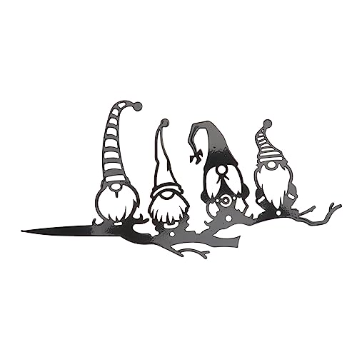 NOLITOY Gartenzwerg Gartenstecker aus Metall Kreative Outdoor Dekoration mit Tiermotiv Wetterfestes Pflanzornament für Garten Terrasse und Blumenbeete Rostfreie Gartenkunst NOLITOY Gartenzwerg Gartenstecker aus Metall Kreative Outdoor Dekoration mit Tiermotiv Wetterfestes Pflanzornament für Garten Terrasse und Blumenbeete Rostfreie Gartenkunst von NOLITOY