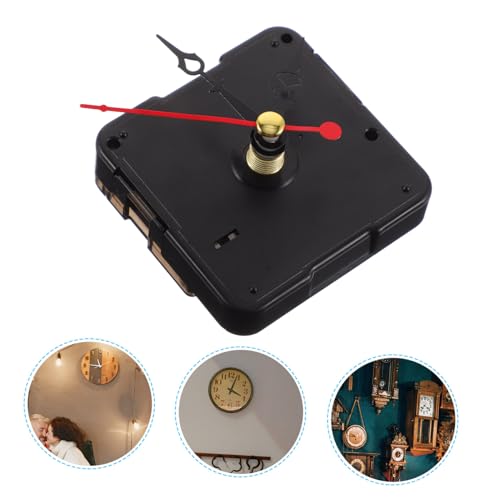 NOLITOY Geräuschloses Uhrwerk Ersatz Wanduhrmechanismus DIY Uhrwerk mit Klassischem Design für Wanduhren Langlebiges Kunststoffmaterial Leiser Betrieb Einfache Reparatur und Selbstmontage von NOLITOY