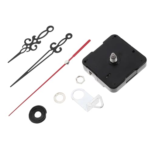 NOLITOY Geräuschloses Uhrwerk mit Zeigern Präziser DIY Wanduhr Mechanismus Installieren Langlebiges Kunststoffmaterial Geeignet für Kreative Wanduhren von NOLITOY